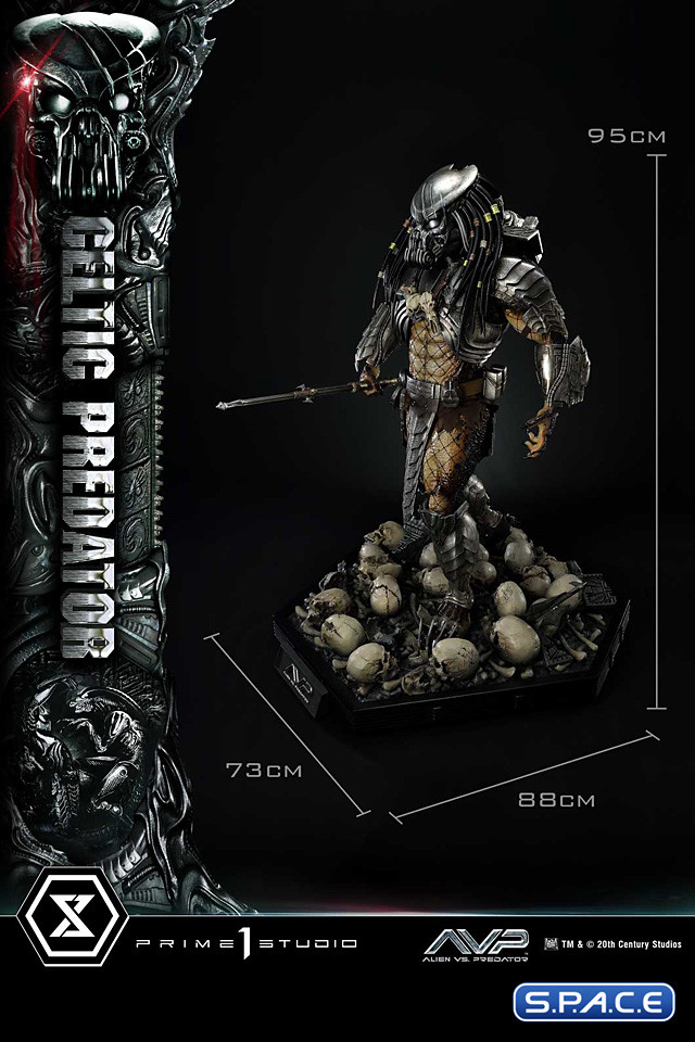 1/3 Scale Celtic Predator Museum Masterline Statue - Bonus Version (Alien vs. Predator)