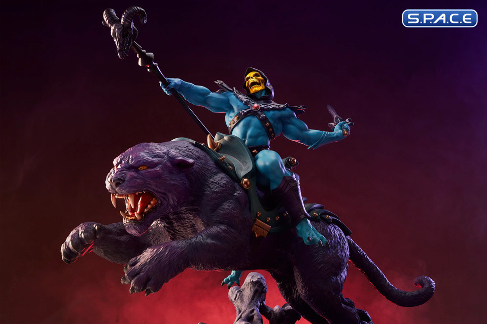 Skeletor & Panthor Classic Deluxe Maquette (Masters of the Universe)
