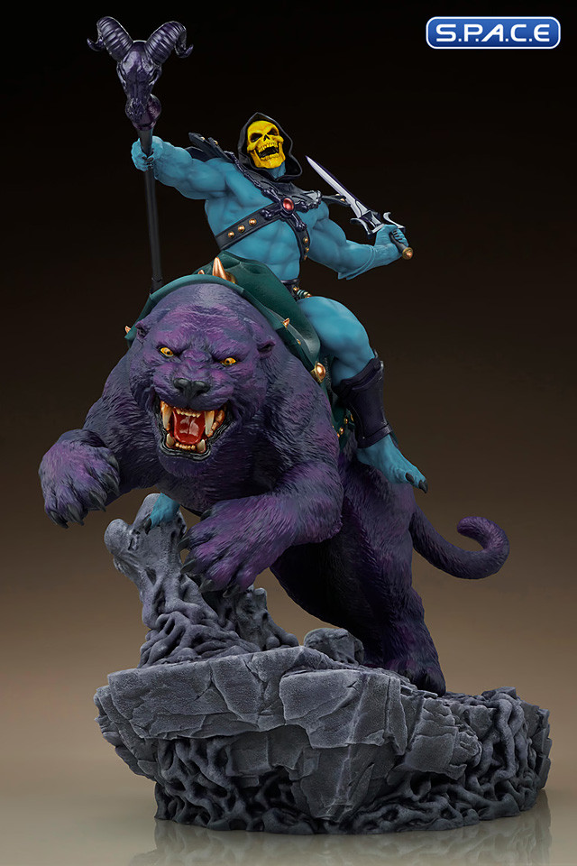 Skeletor & Panthor Classic Deluxe Maquette (Masters of the Universe)