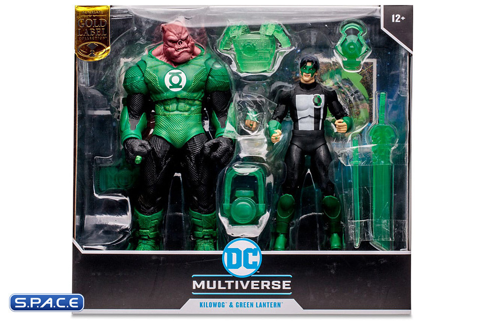 Kilowog & Green Lantern Gold Label Collection 2-Pack (DC Multiverse)
