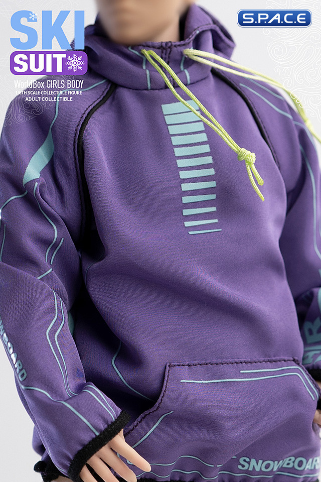 1/6 Scale Ski Suit (purple)