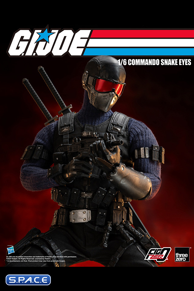 1/6 Scale FigZero Commando Snake Eyes (G.I. Joe)