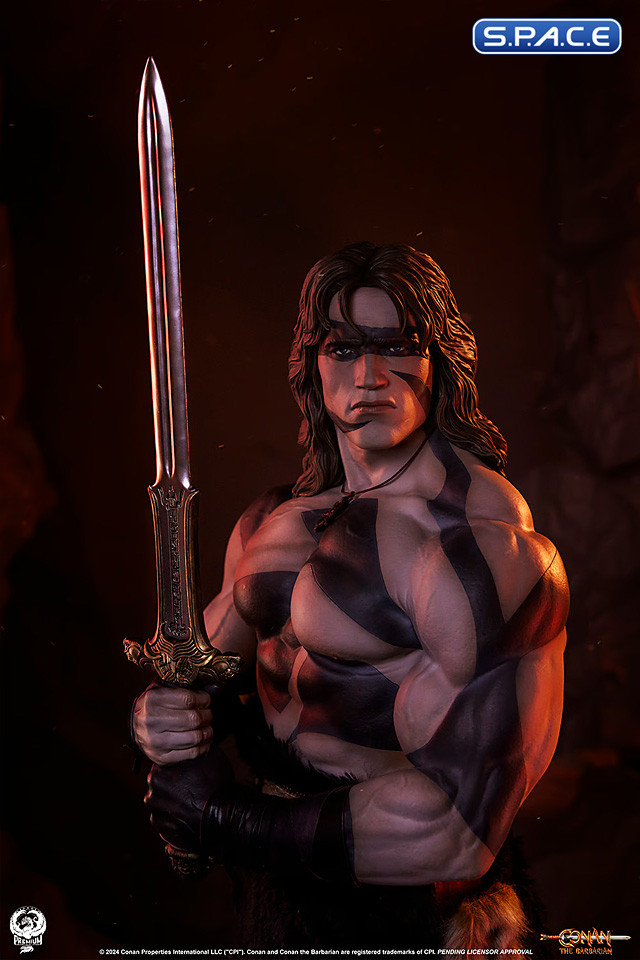 1/2 Scale Conan Statue - Warpaint Version (Conan The Barbarian)