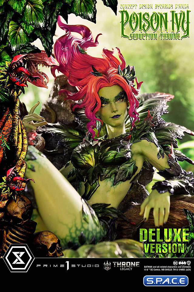 1/4 Scale Poison Ivy Seduction Throne Deluxe Throne Legacy Statue - Bonus Version (DC Comics)