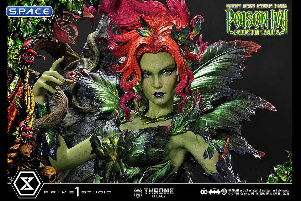 1/4 Scale Poison Ivy Seduction Throne Throne Legacy Statue (DC Comics)