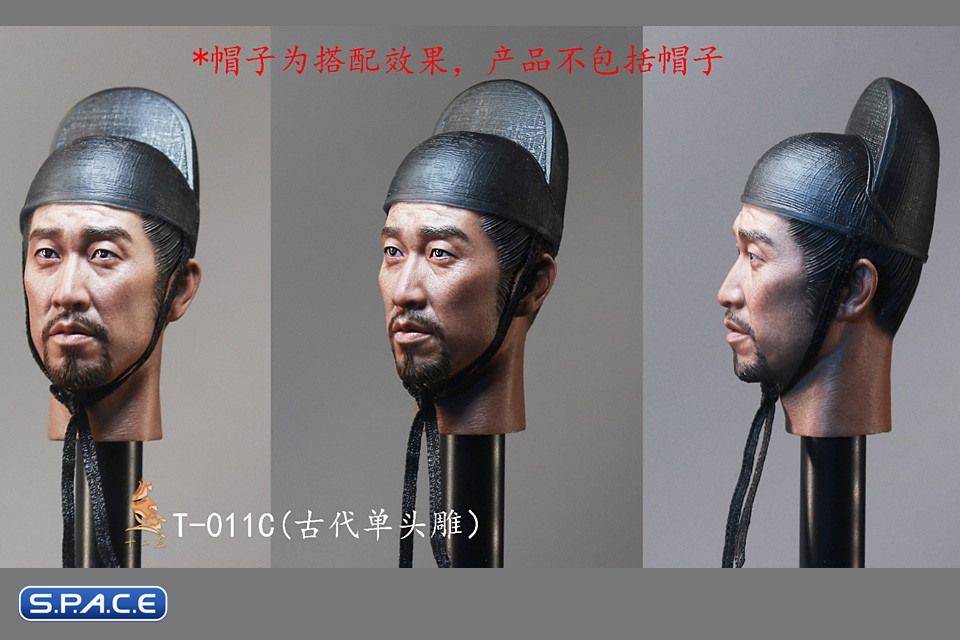 1/6 Scale Hiroki Head Sculpt - ancient Version