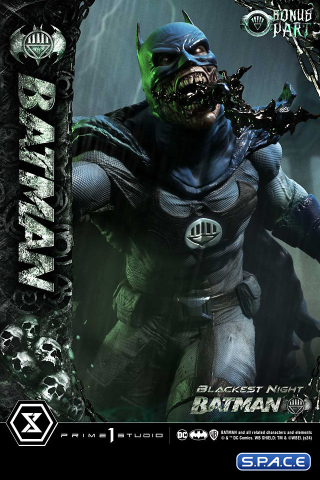 1/4 Scale Batman from Blackest Night Premium Masterline Statue - Bonus Version (DC Comics)