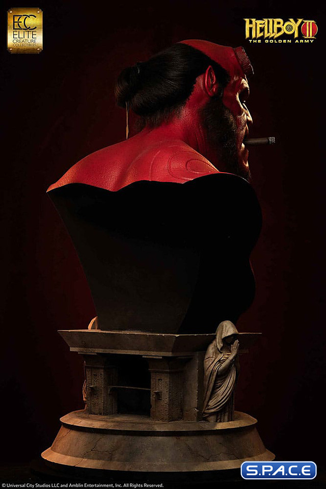 1:1 Hellboy Life-Size Bust (Hellboy II: The Golden Army)