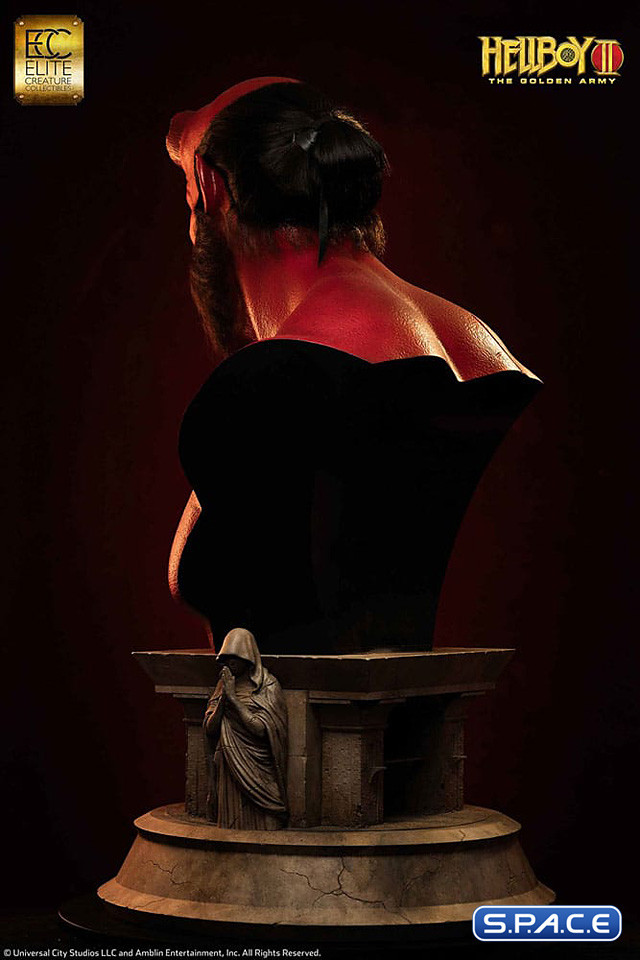 1:1 Hellboy Life-Size Bust (Hellboy II: The Golden Army)