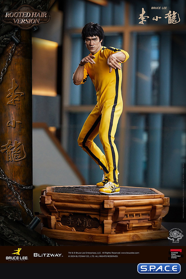 Bruce Lee �Tribute: 50th Anniversary� Superb Scale Statue - Rooted Hair Version (Bruce Lee)