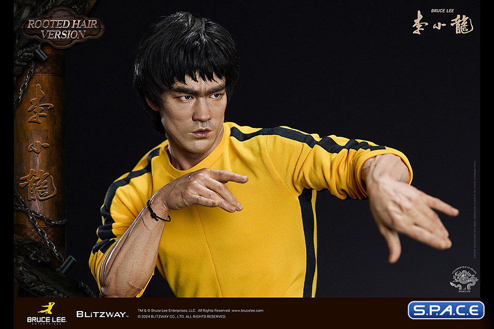 Bruce Lee �Tribute: 50th Anniversary� Superb Scale Statue - Rooted Hair Version (Bruce Lee)