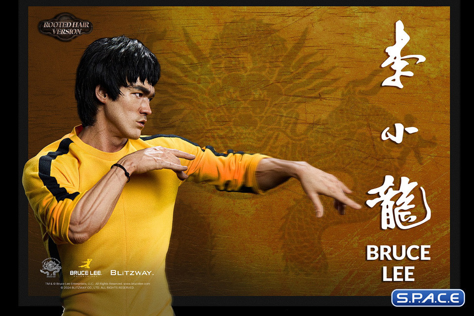 Bruce Lee �Tribute: 50th Anniversary� Superb Scale Statue - Rooted Hair Version (Bruce Lee)