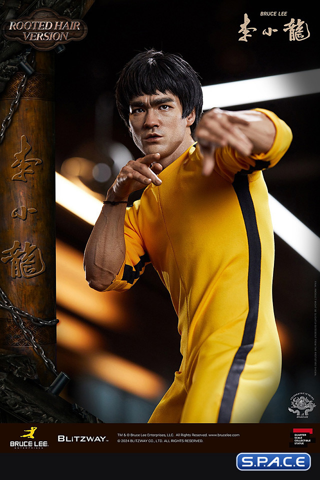 Bruce Lee �Tribute: 50th Anniversary� Superb Scale Statue - Rooted Hair Version (Bruce Lee)