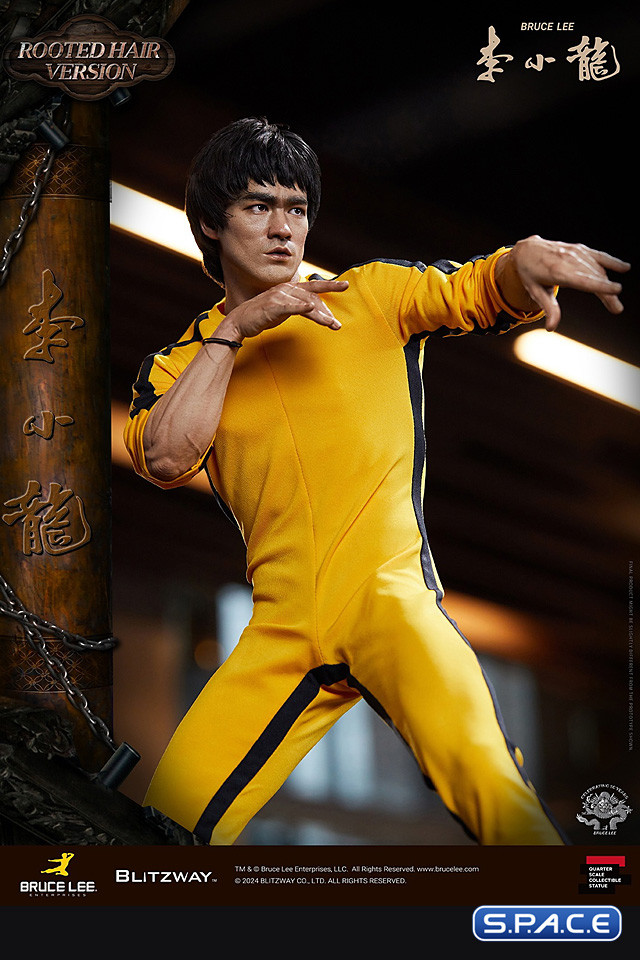 Bruce Lee �Tribute: 50th Anniversary� Superb Scale Statue - Rooted Hair Version (Bruce Lee)
