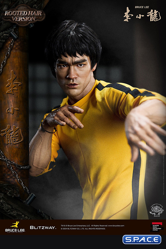 Bruce Lee �Tribute: 50th Anniversary� Superb Scale Statue - Rooted Hair Version (Bruce Lee)