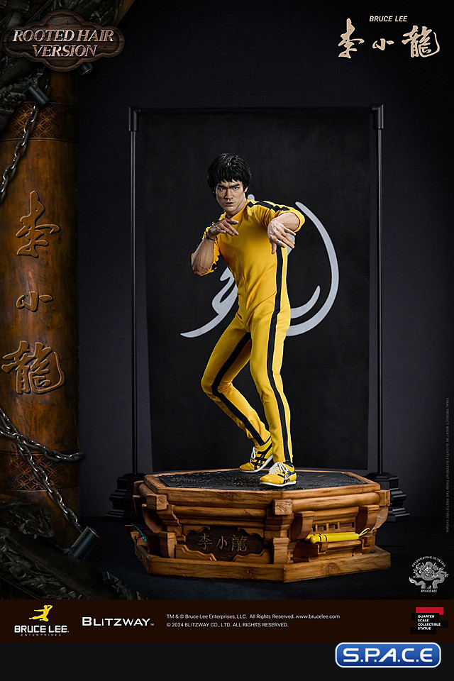 Bruce Lee �Tribute: 50th Anniversary� Superb Scale Statue - Rooted Hair Version (Bruce Lee)