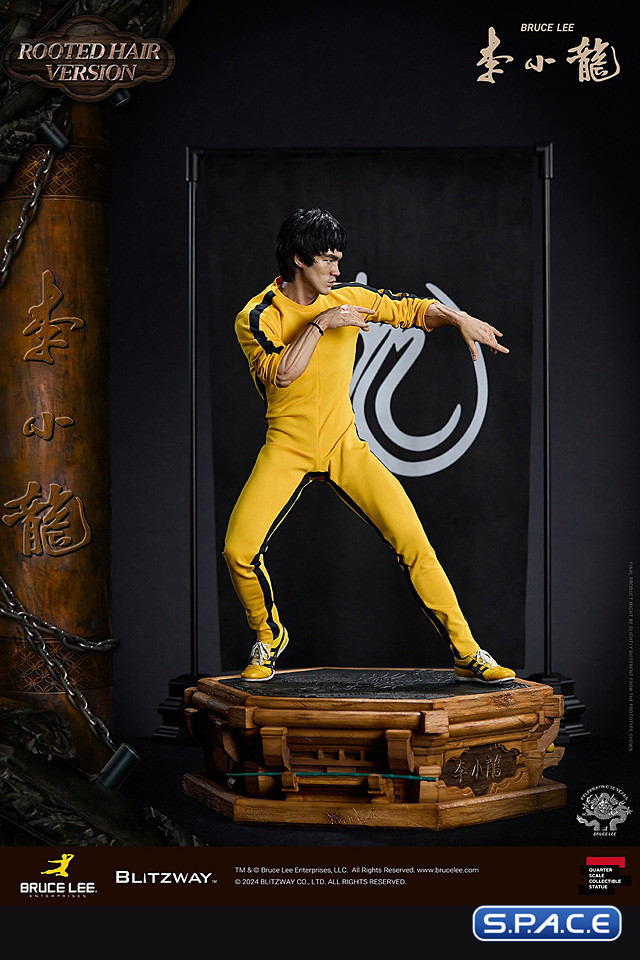 Bruce Lee �Tribute: 50th Anniversary� Superb Scale Statue - Rooted Hair Version (Bruce Lee)