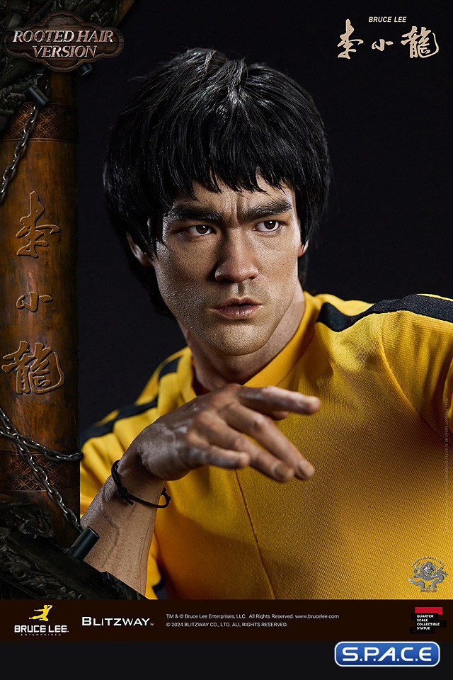 Bruce Lee �Tribute: 50th Anniversary� Superb Scale Statue - Rooted Hair Version (Bruce Lee)
