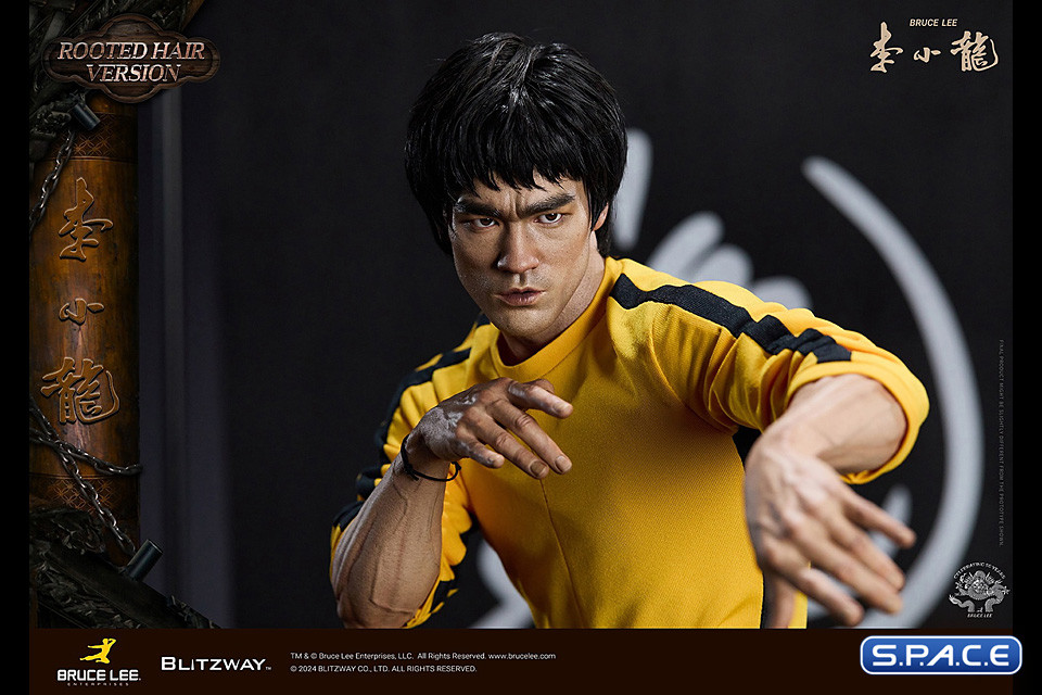 Bruce Lee �Tribute: 50th Anniversary� Superb Scale Statue - Rooted Hair Version (Bruce Lee)