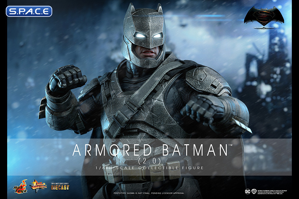 1/6 Scale Armored Batman 2.0 Movie Masterpiece MMS742D62 (Batman v Superman: Dawn of Justice)