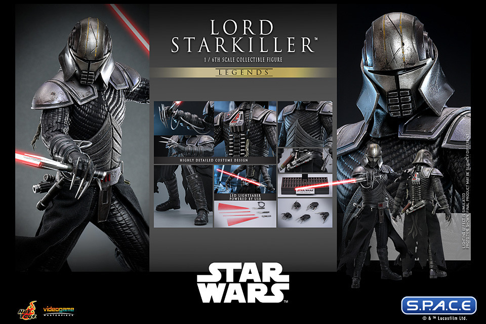 1/6 Scale Lord Starkiller Videogame Masterpiece VGM63 (Star Wars Legends)