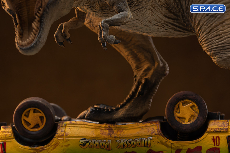 T-Rex Attack Jurassic Park Icons Mini-Statue (Jurassic Park)