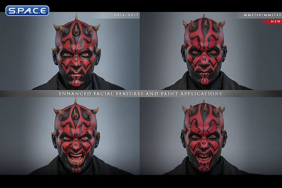 1/6 Scale Darth Maul with Speeder Movie Masterpiece Set MMS749 (Star Wars)