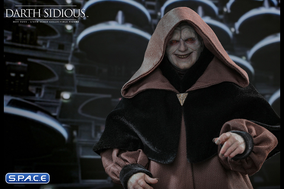 1/6 Scale Darth Sidious Movie Masterpiece MMS745 (Star Wars)