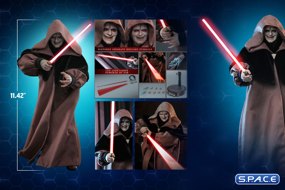 1/6 Scale Darth Sidious Movie Masterpiece MMS745 (Star Wars)