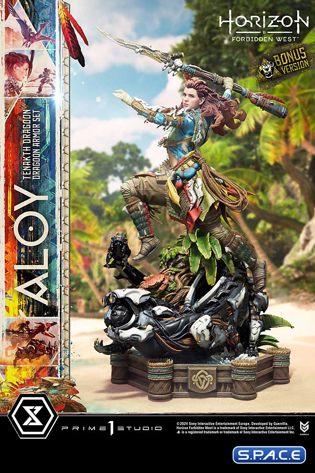 1/4 Scale Aloy Tenakth Dragoon Armor Ultimate Premium Masterline Statue - Bonus Version (Horizon Forbidden West)