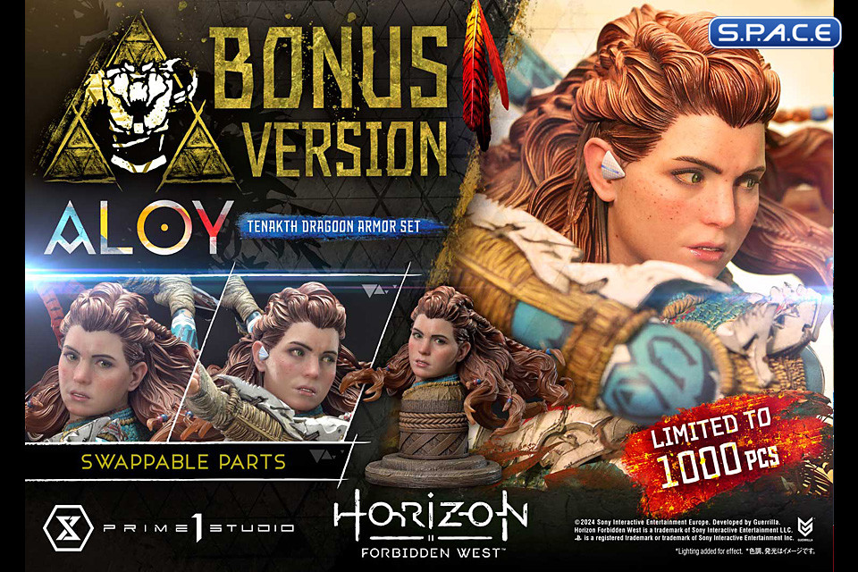 1/4 Scale Aloy Tenakth Dragoon Armor Ultimate Premium Masterline Statue - Bonus Version (Horizon Forbidden West)