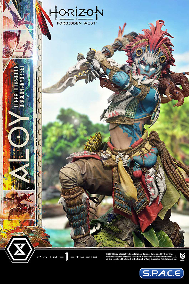 1/4 Scale Aloy Tenakth Dragoon Armor Ultimate Premium Masterline Statue - Bonus Version (Horizon Forbidden West)