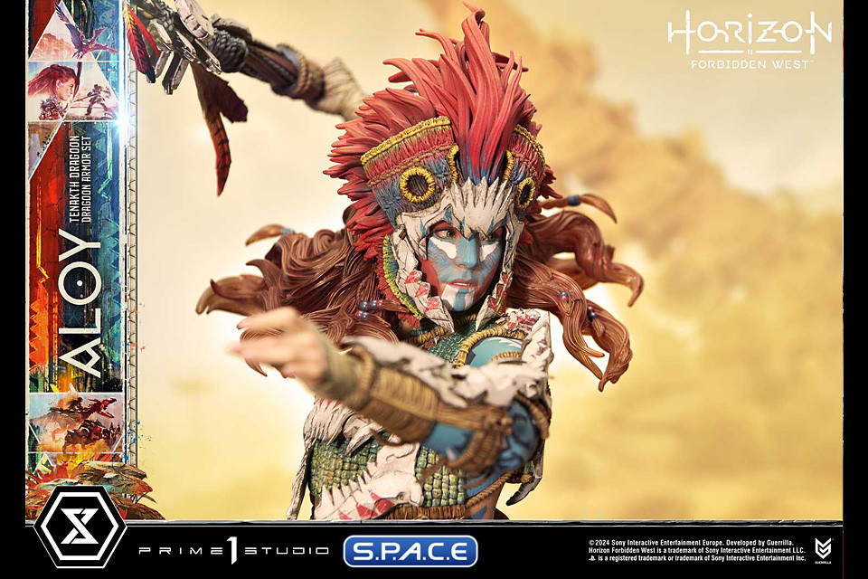 1/4 Scale Aloy Tenakth Dragoon Armor Ultimate Premium Masterline Statue - Bonus Version (Horizon Forbidden West)