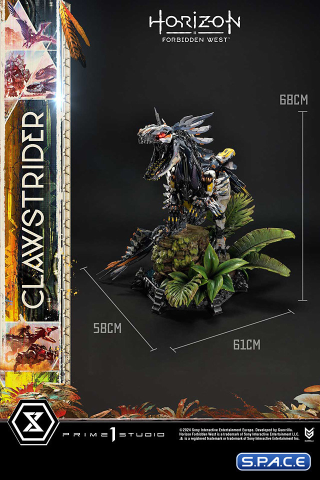 1/4 Scale Clawstrider Ultimate Premium Masterline Statue - Bonus Version (Horizon Forbidden West)
