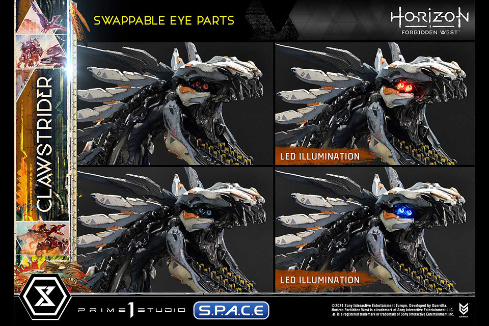1/4 Scale Clawstrider Ultimate Premium Masterline Statue - Bonus Version (Horizon Forbidden West)