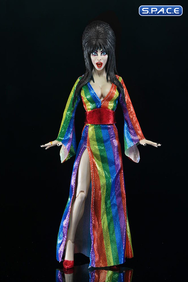 Elvira Over the Rainbow Figural Doll (Elvira - Mistress of the Dark)