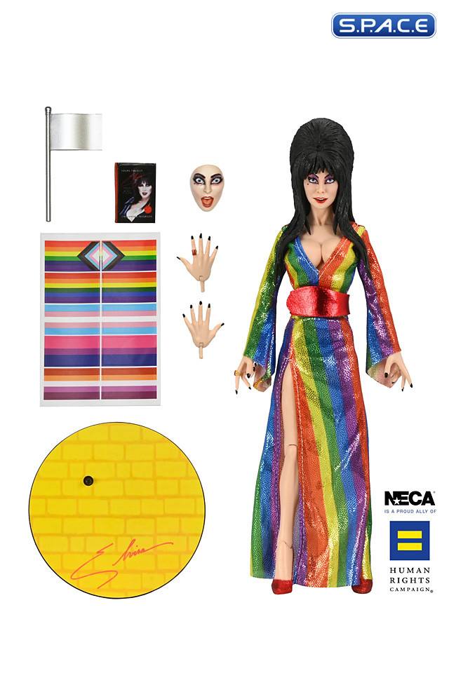 Elvira Over the Rainbow Figural Doll (Elvira - Mistress of the Dark)
