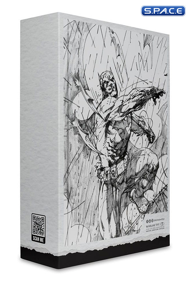 Batman from Batman: Hush Black Label Collection - Sketch Edition (DC Multiverse)