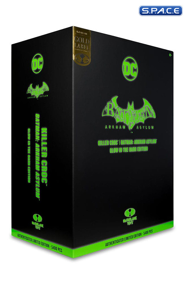 Killer Croc from Batman: Arkham Asylum Megafig - Glow in the Dark Version (DC Multiverse)