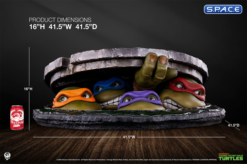 1:1 Underground life-size Diorama (Teenage Mutant Ninja Turtles)