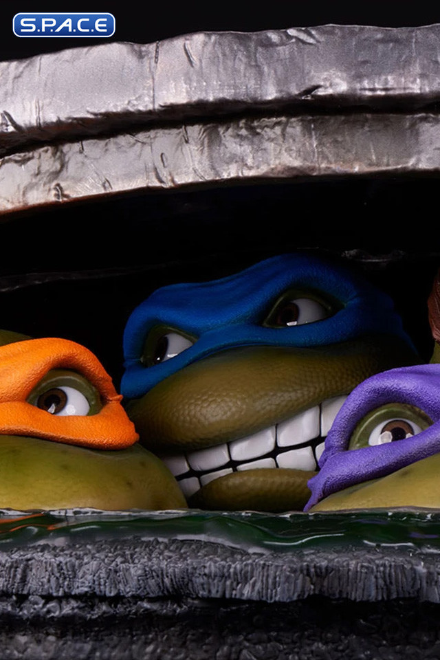 1:1 Underground life-size Diorama (Teenage Mutant Ninja Turtles)