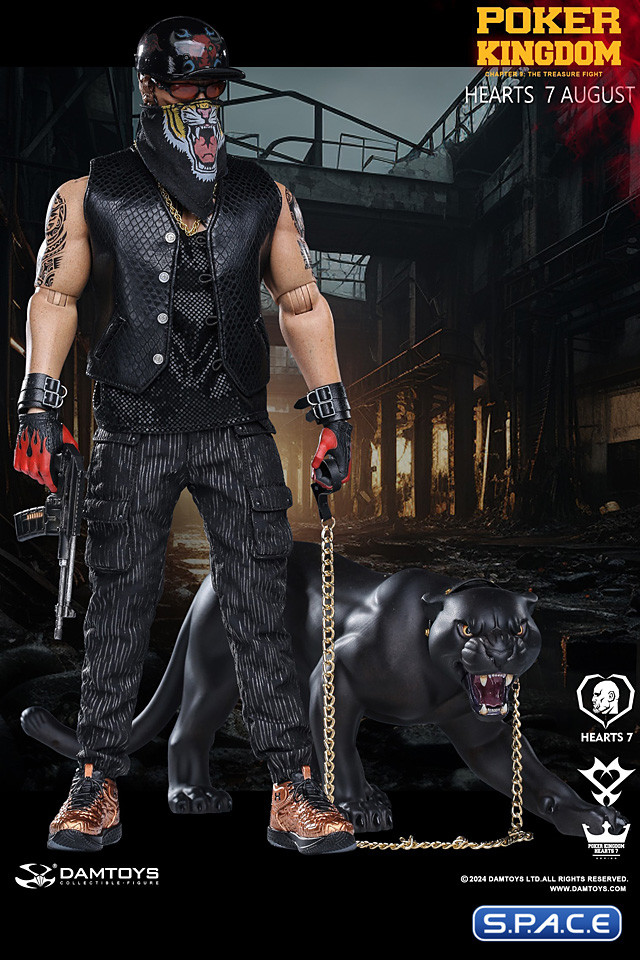 1/6 Scale August Hearts 7 - Deluxe Version (Poker Kingdom)