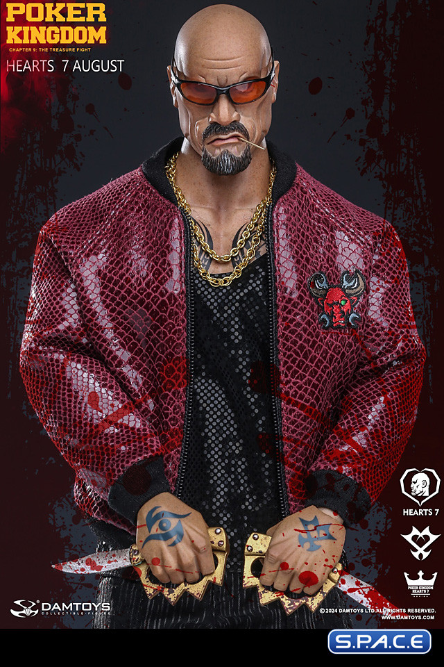 1/6 Scale August Hearts 7 - Deluxe Version (Poker Kingdom)