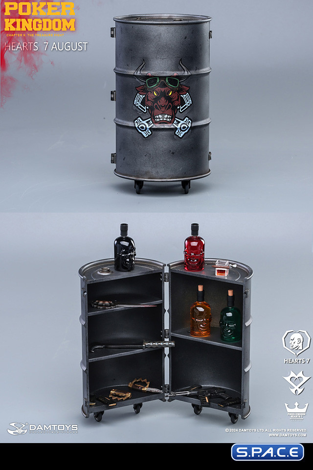 1/6 Scale August Hearts 7 - Deluxe Version (Poker Kingdom)