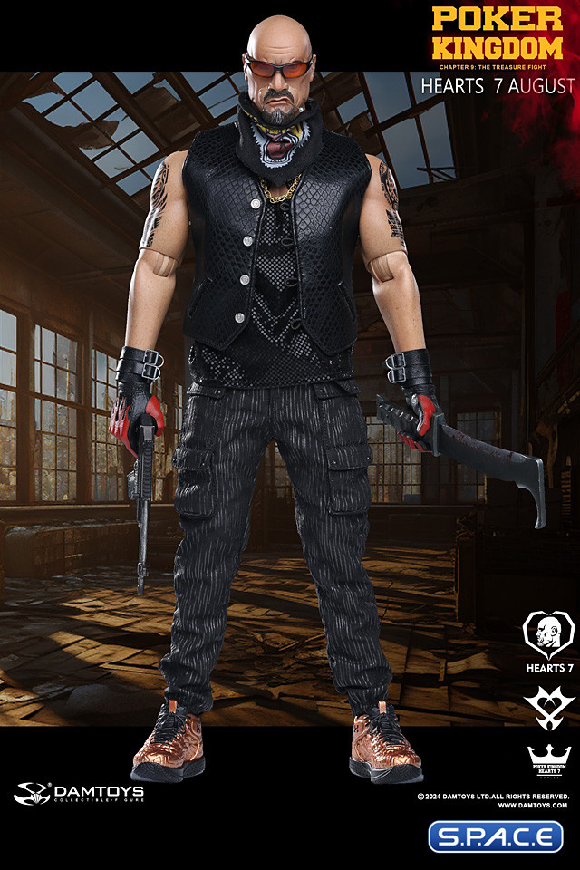 1/6 Scale August Hearts 7 (Poker Kingdom)