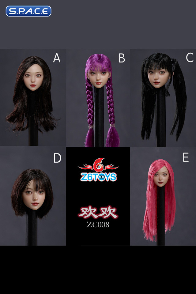 1/6 Scale Sushu Head Sculpt Version E