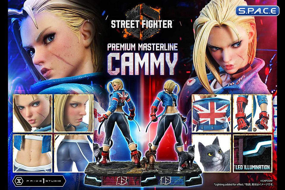 1/4 Scale Cammy Premium Masterline Statue (Street Fighter 6)