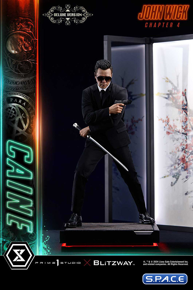 1/4 Scale Caine Deluxe Premium Masterline Statue - Bonus Version (John Wick: Chapter 4)