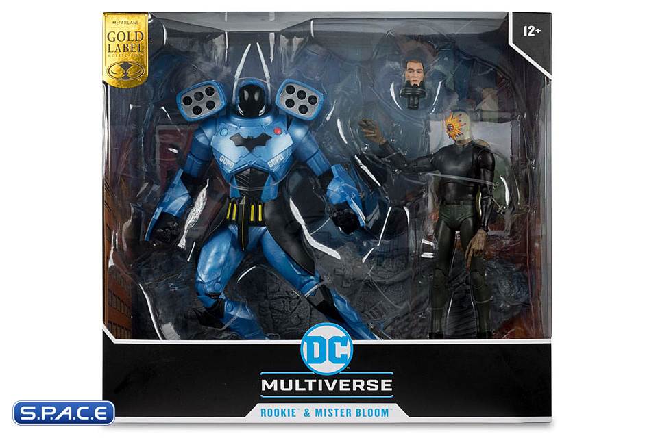 Rookie & Mister Bloom Gold Label Collection 2-Pack (DC Multiverse)