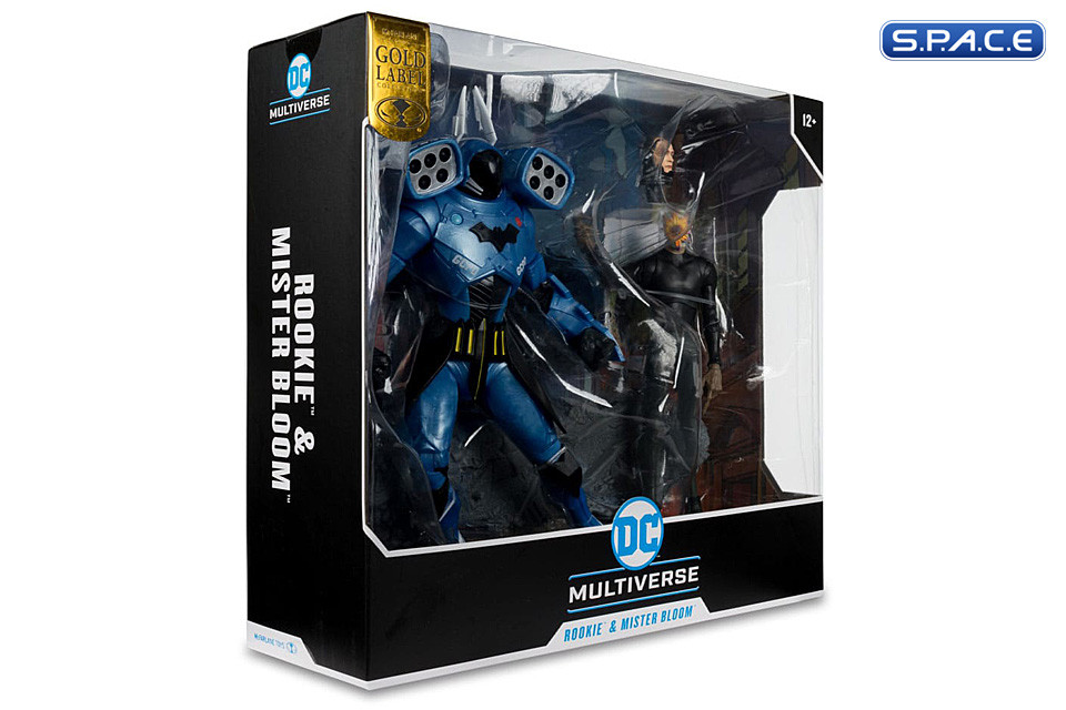 Rookie & Mister Bloom Gold Label Collection 2-Pack (DC Multiverse)